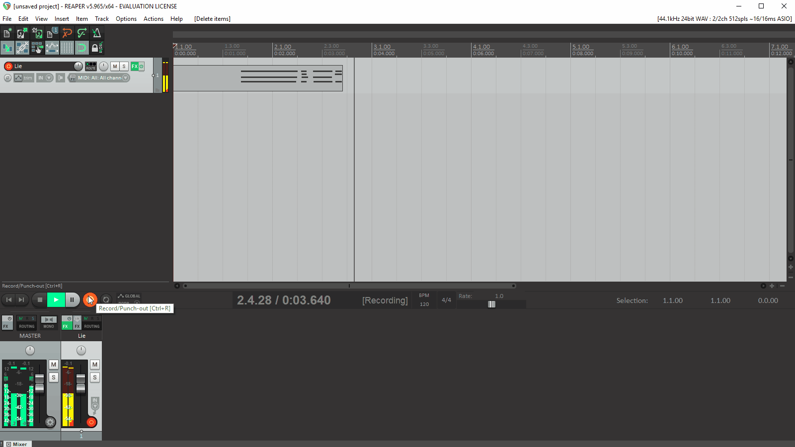 Setting up Touché/Lié in Reaper Help Center
